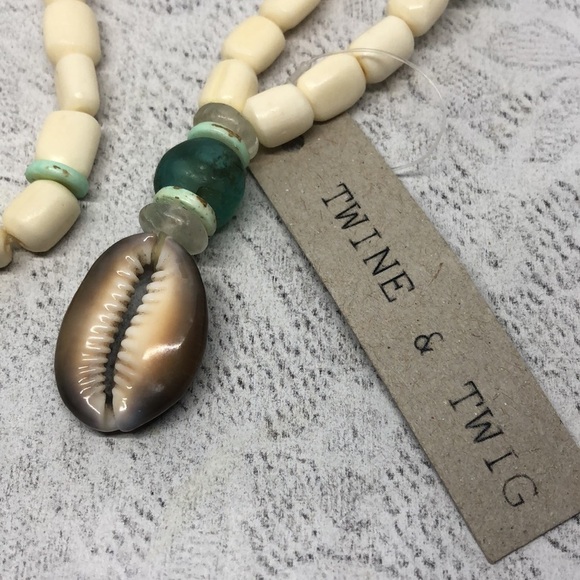 Twine and Twig Tribal Boho Necklace Statement Festival Free Spirit New NWT - Picture 3 of 4
